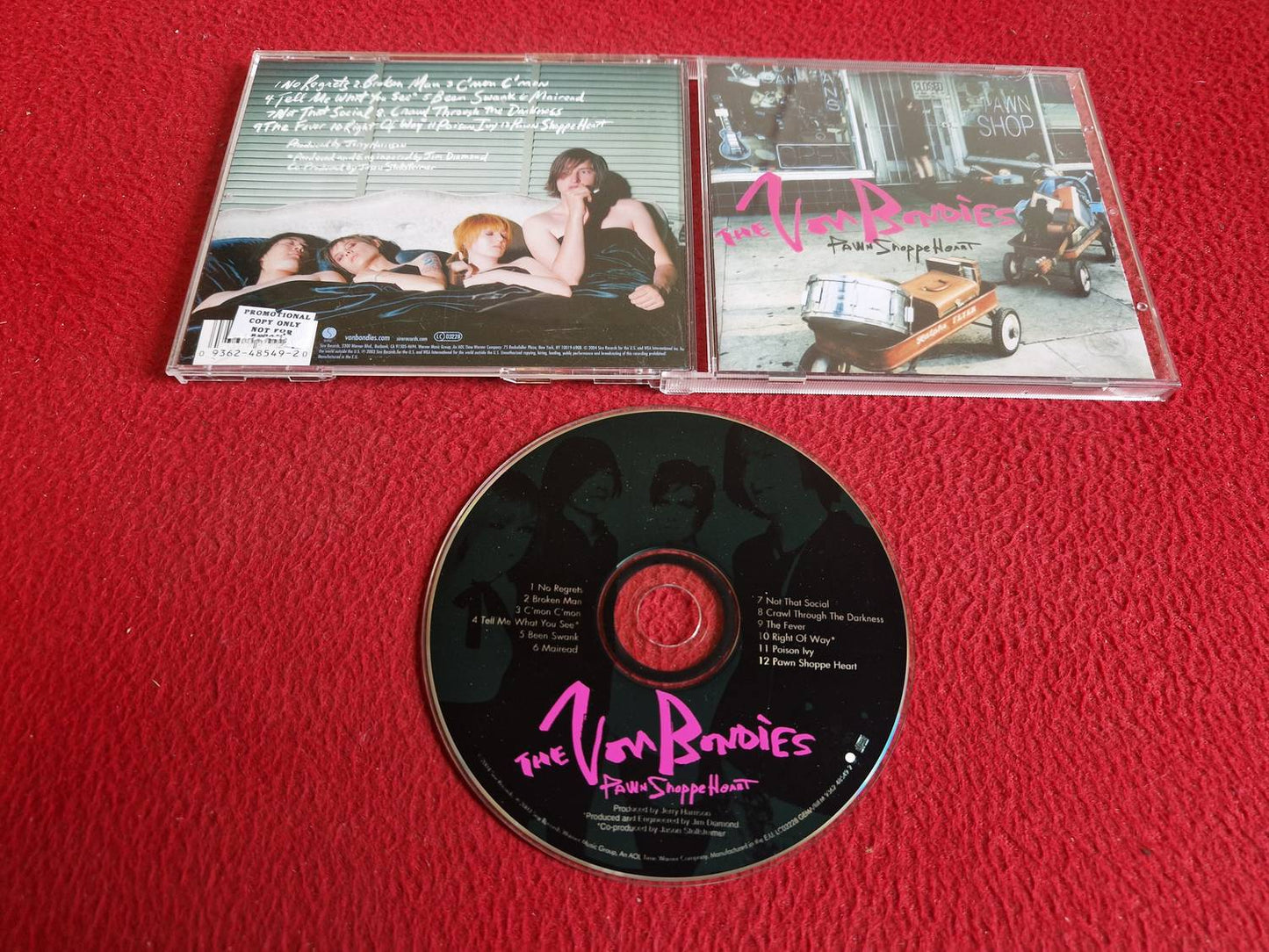 THE VON BONDIES PAWN SHOPPE HEART CD