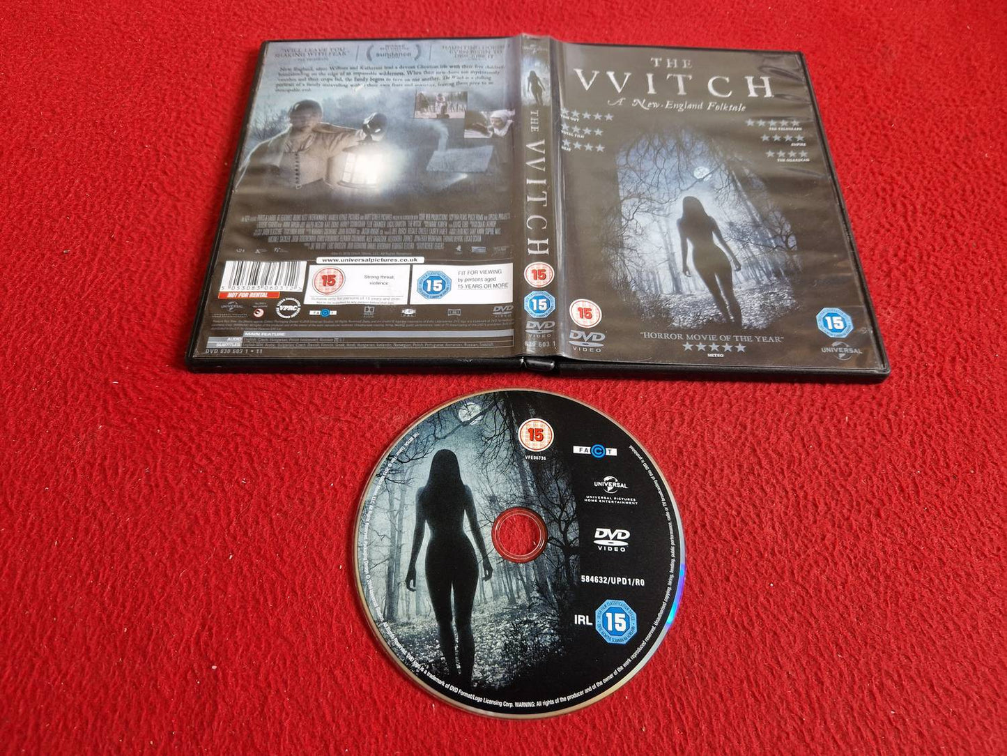 THE VVITCH [ SVENSK TEXT ] DVD