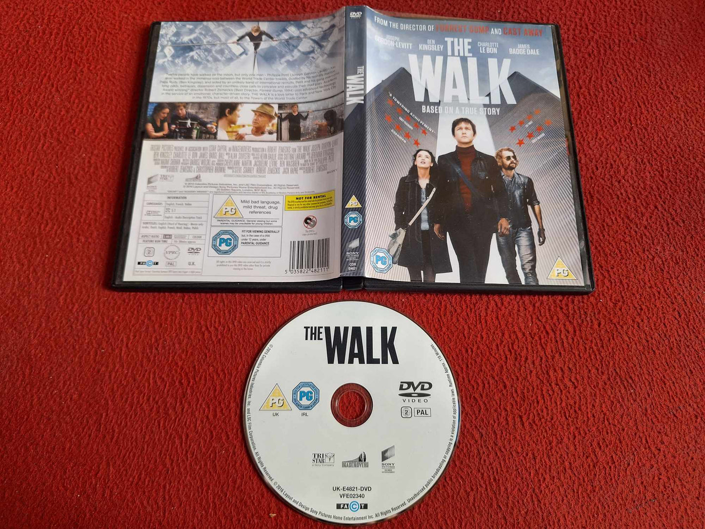 THE WALK DVD