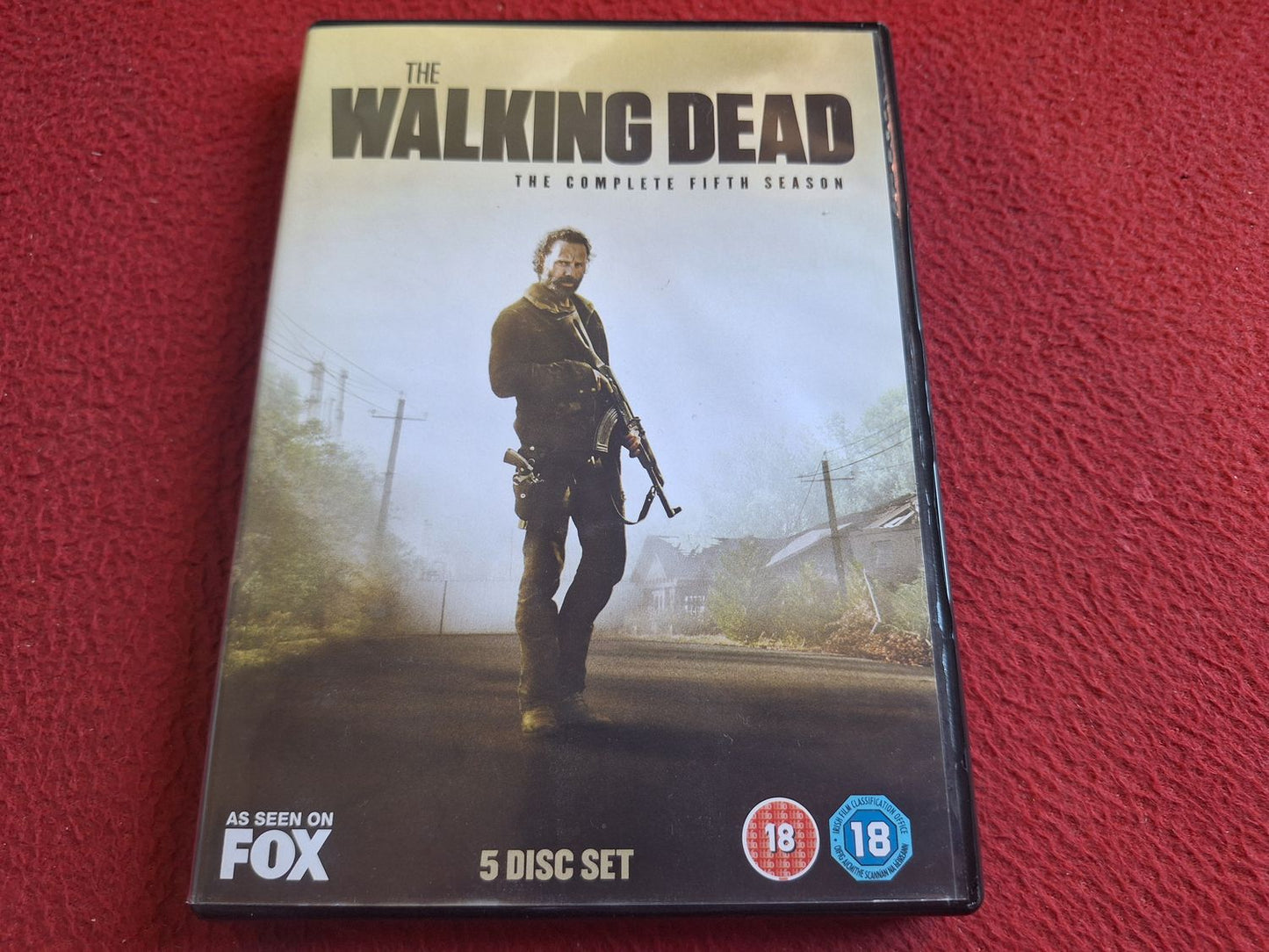 THE WALKING DEAD SEASON 5 BOX DVD