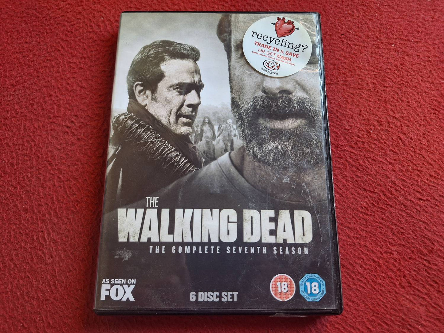 THE WALKING DEAD SEASON 7 BOX DVD