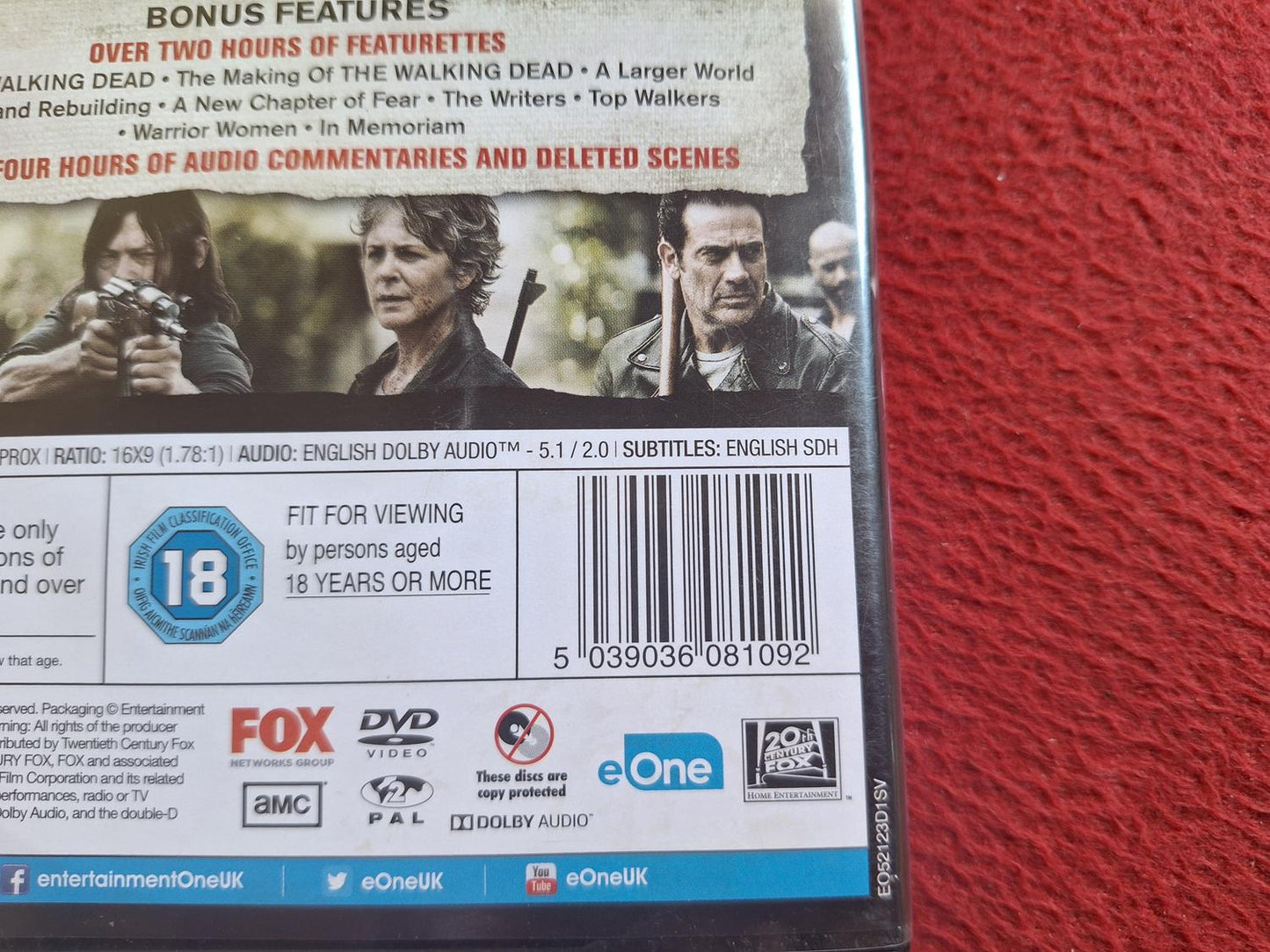 THE WALKING DEAD SEASON 7 BOX DVD