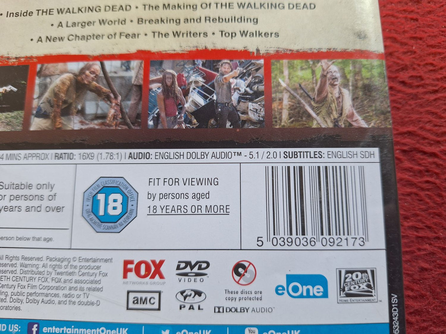 THE WALKING DEAD SEASON 8 BOX DVD