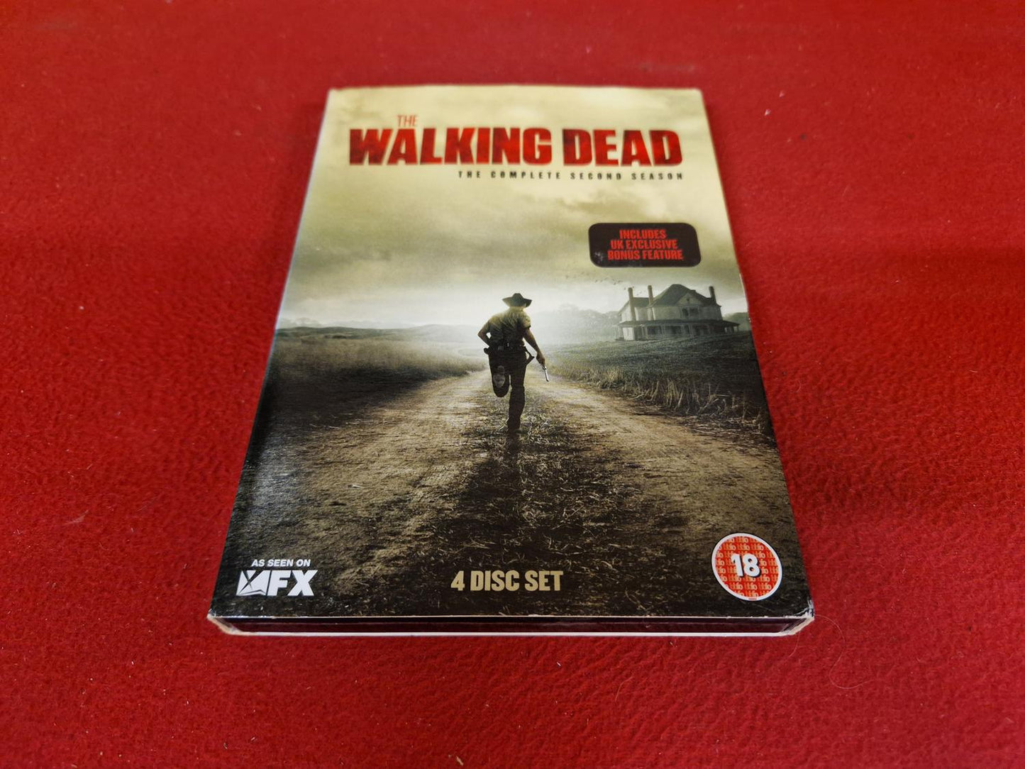 THE WALKING DEAD THE COMPLETE SEASON 2 BOX till DVD