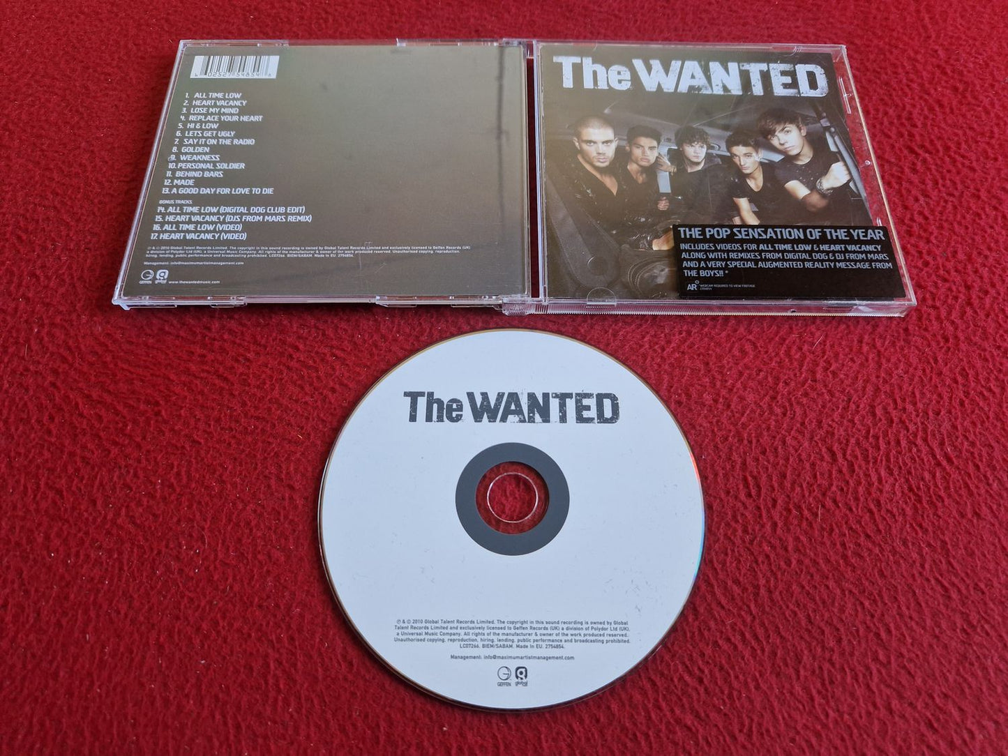 THE WANTED - THE WANTED CD