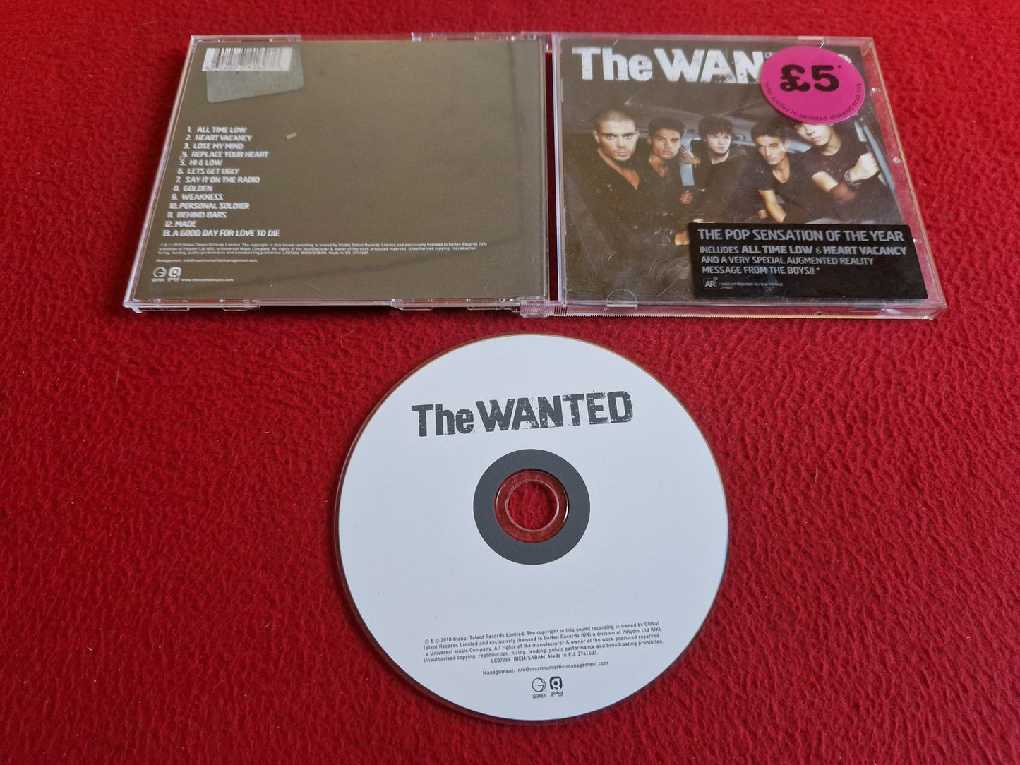 THE WANTED - THE WANTED CD
