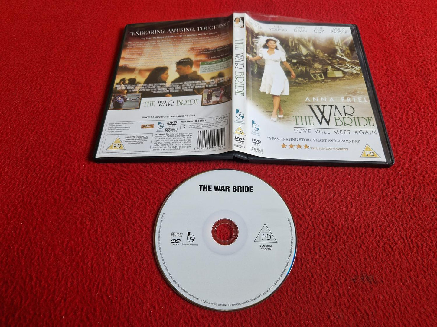 THE WAR BRIDE DVD