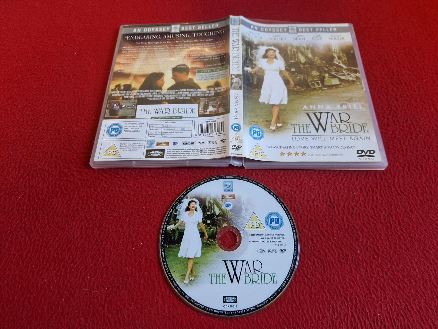 THE WAR BRIDE DVD