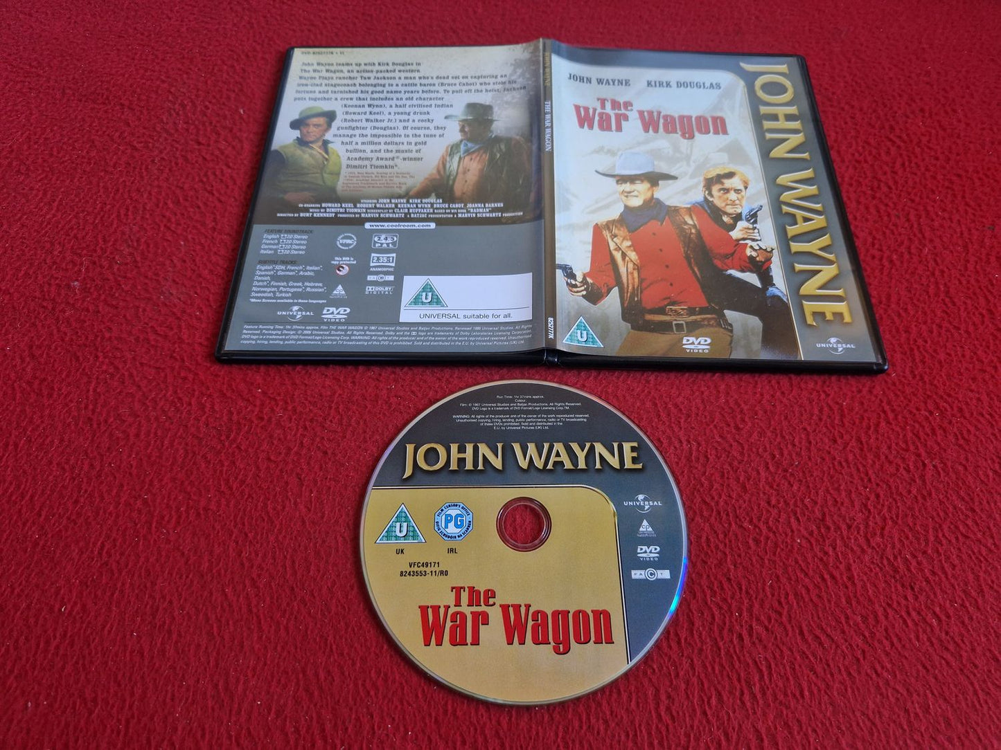 THE WAR WAGON [ JOHN WAYNE ] DVD