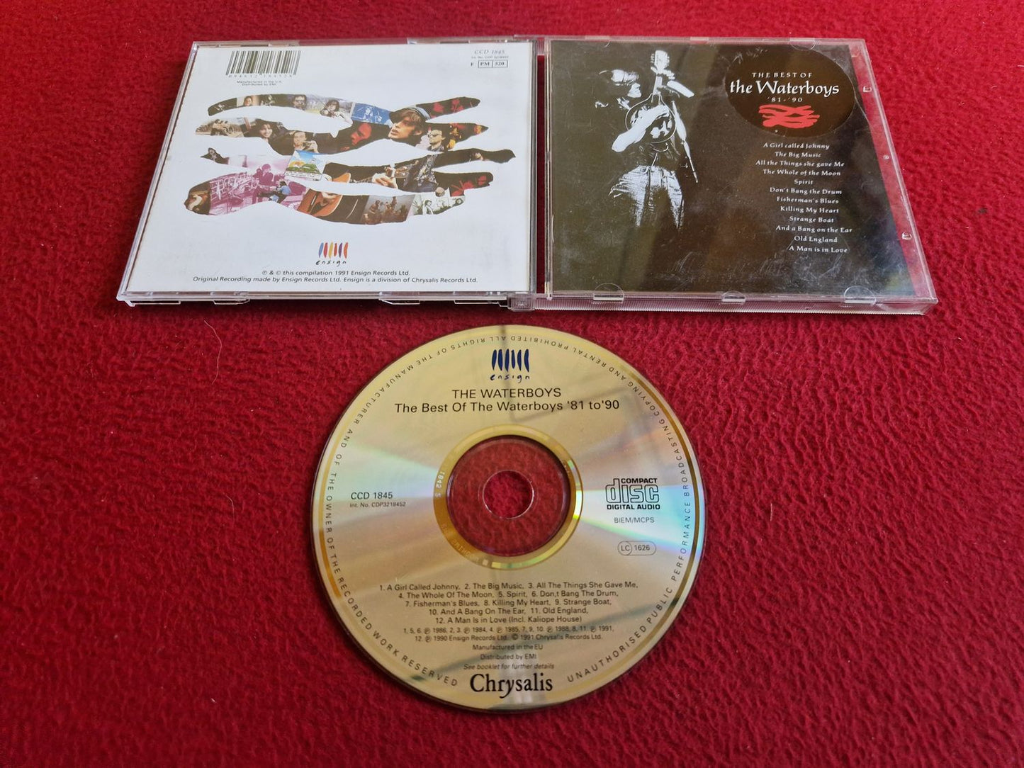 THE WATERBOYS THE BEST OF '81 - '90 CD