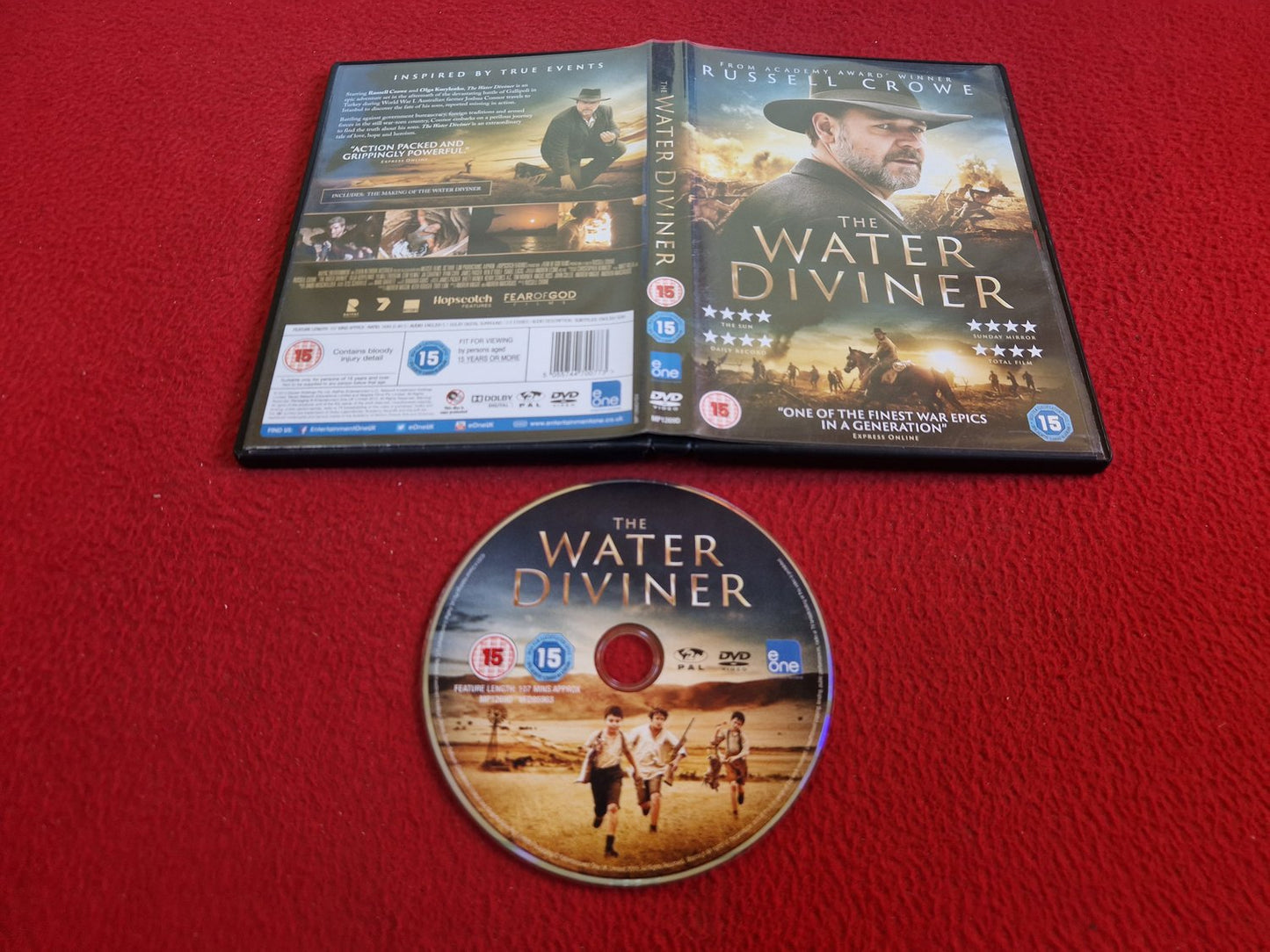 THE WATER DIVINER DVD