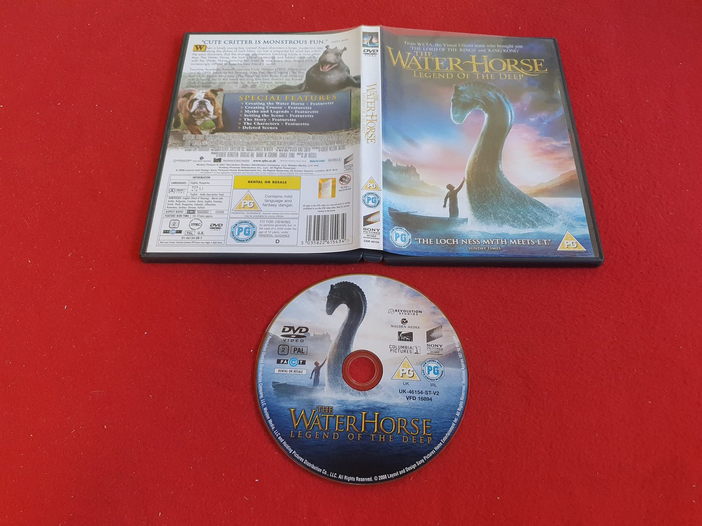 THE WATER HORSE till DVD