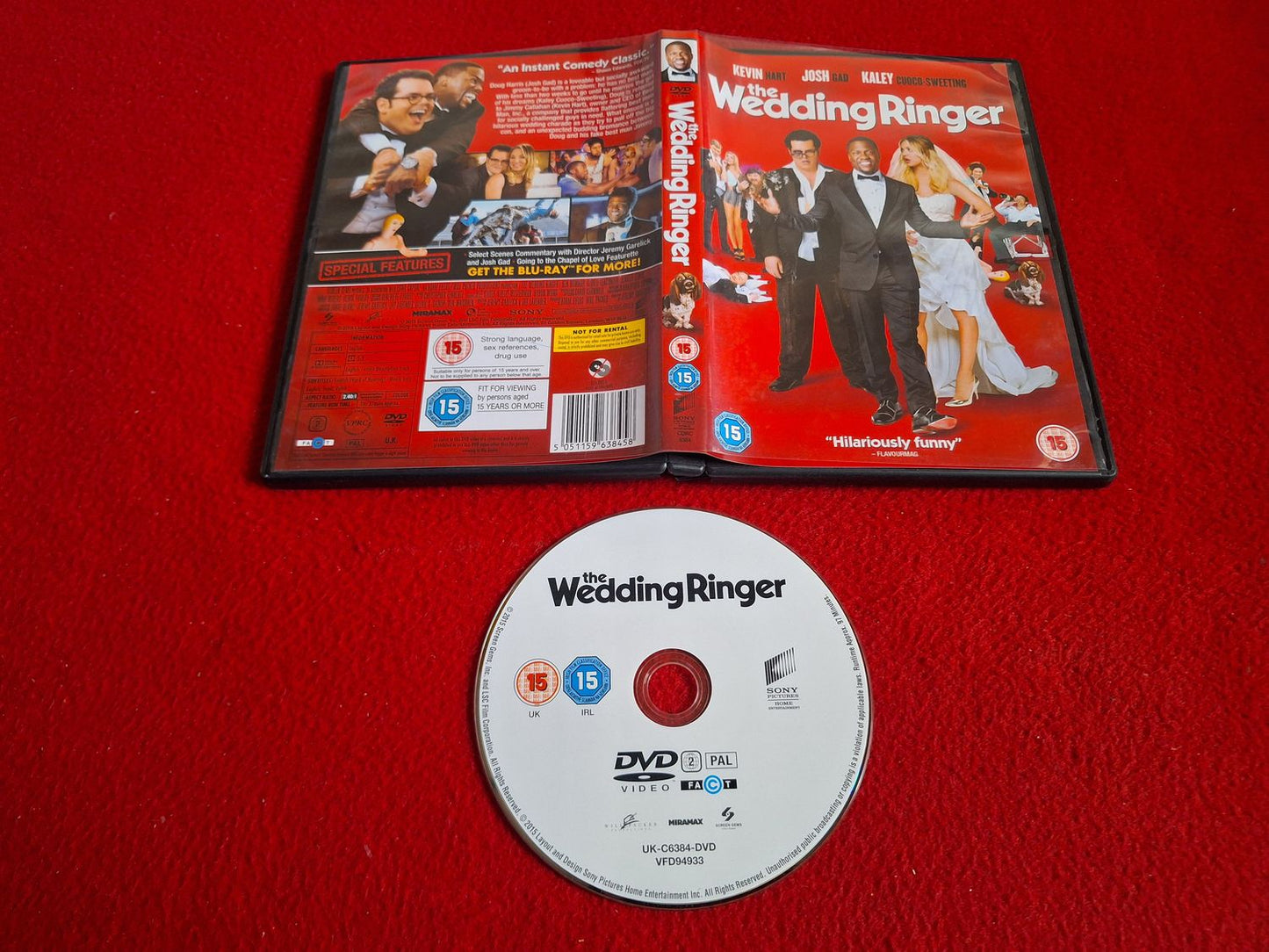 THE WEDDING RINGER DVD