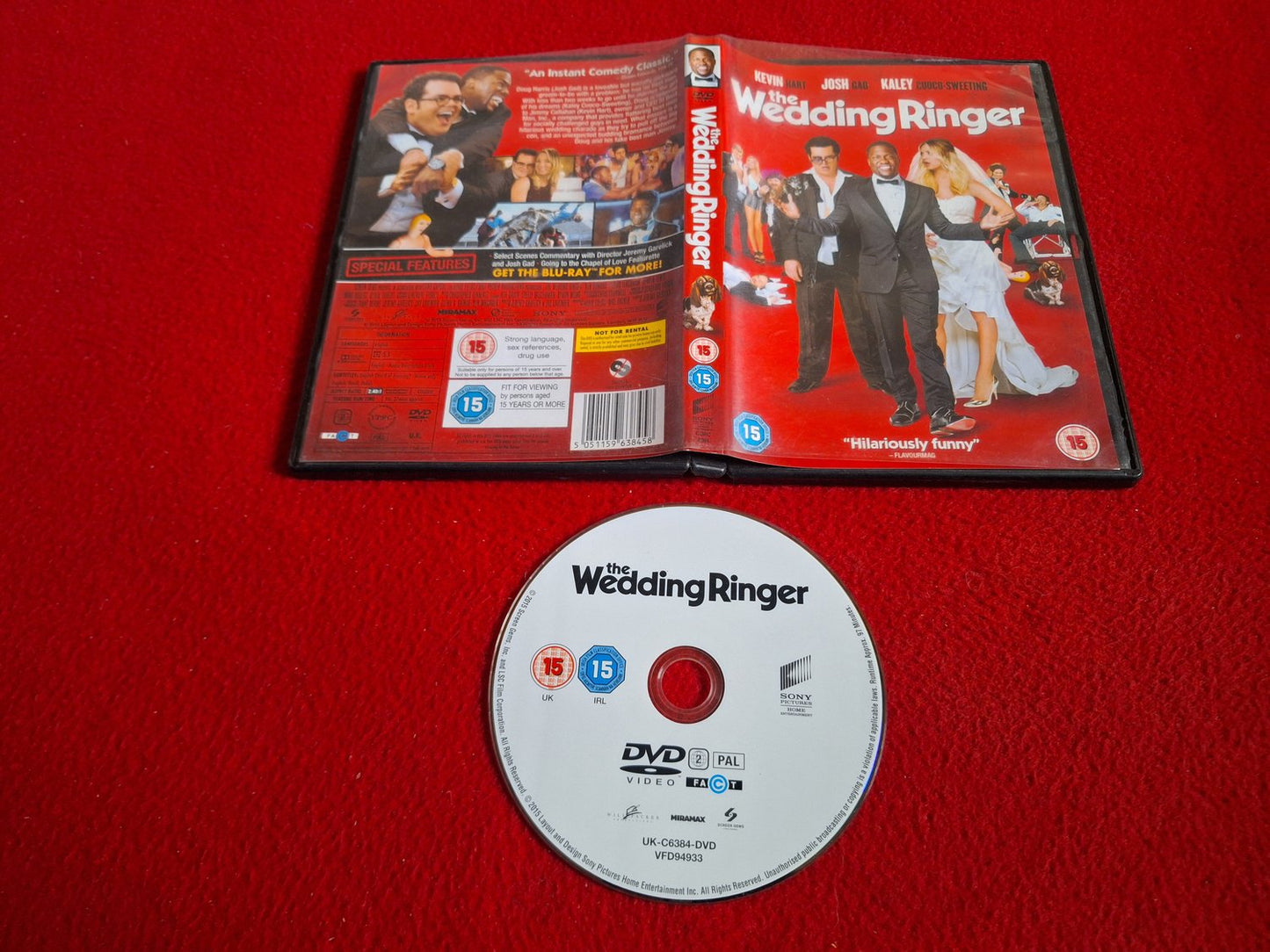 THE WEDDING RINGER DVD