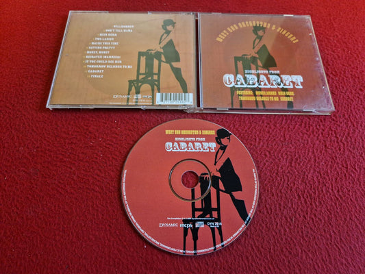 THE WEST END SINGERS AND ORCHESTRA HIGHLIGHTS FROM "CABARET" CD