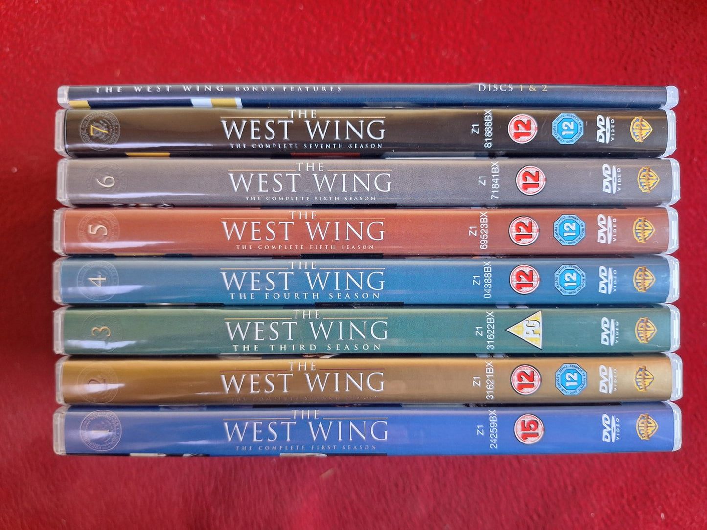 THE WEST WING THE COMPLETE SERIES COLLECTOR'S SET [FINT SKICK] BOX DVD