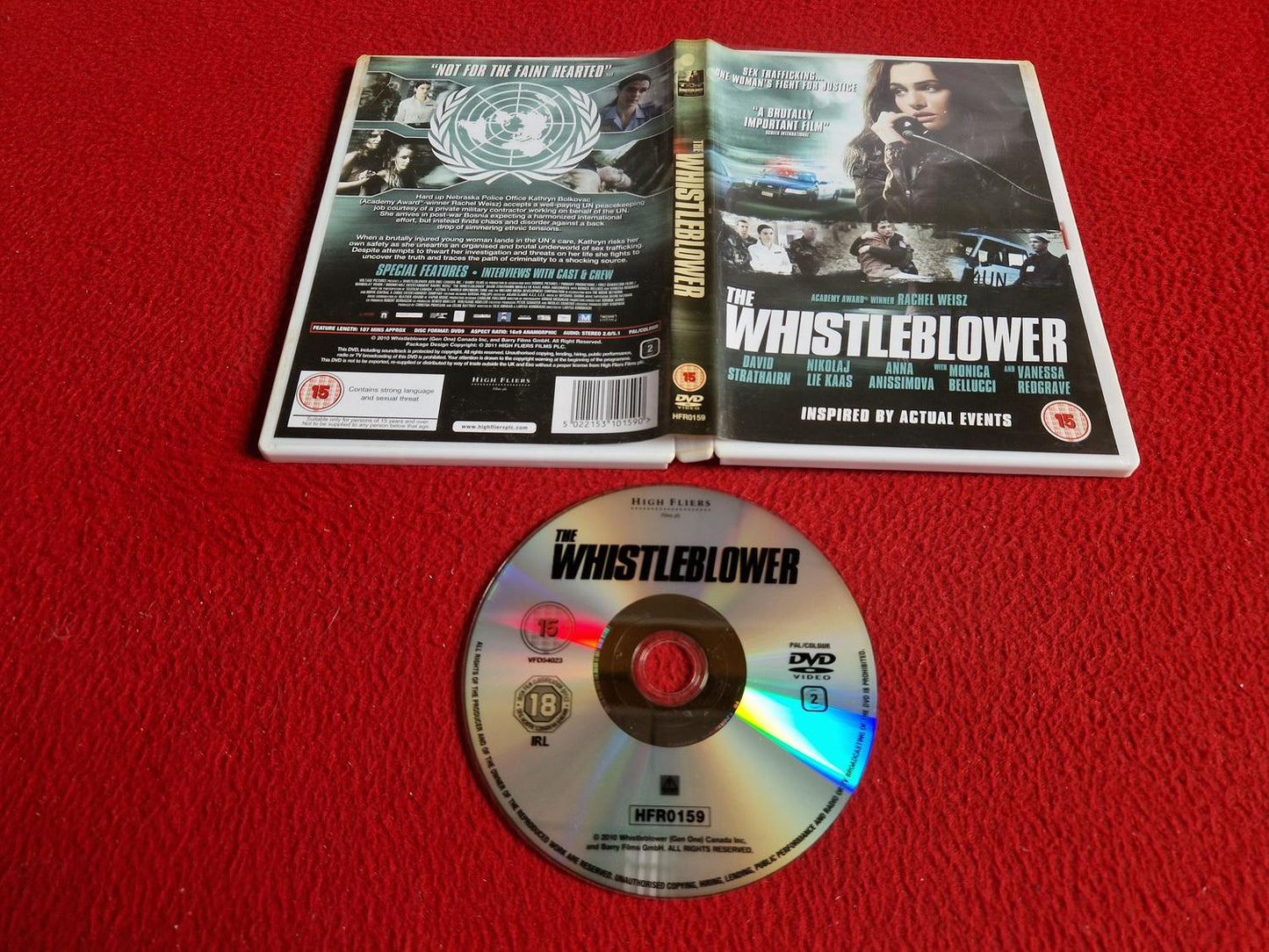 THE WHISTLEBLOWER DVD