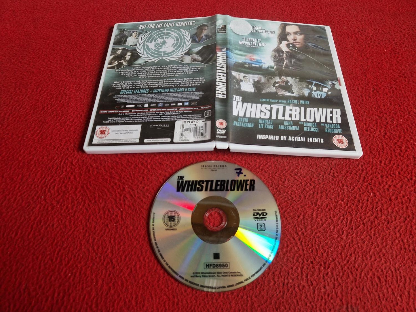 THE WHISTLEBLOWER DVD