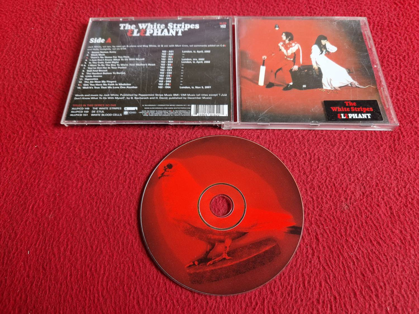 THE WHITE STRIPES ELEPHANT CD