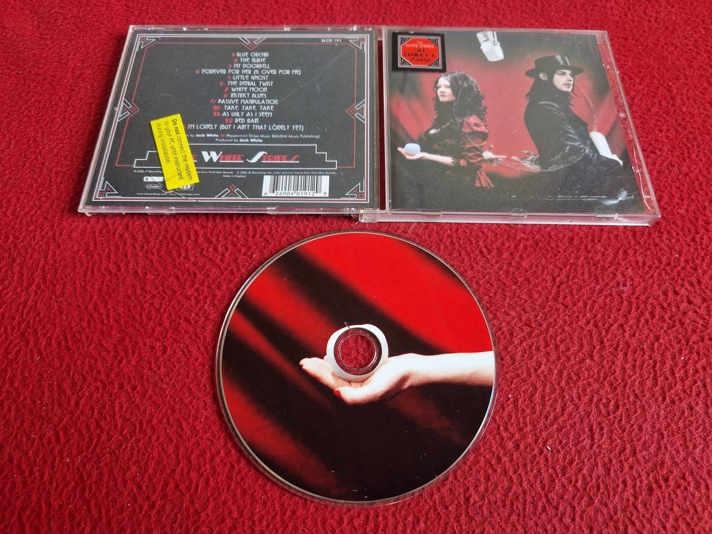 THE WHITE STRIPES GET BEHIND ME SATAN CD