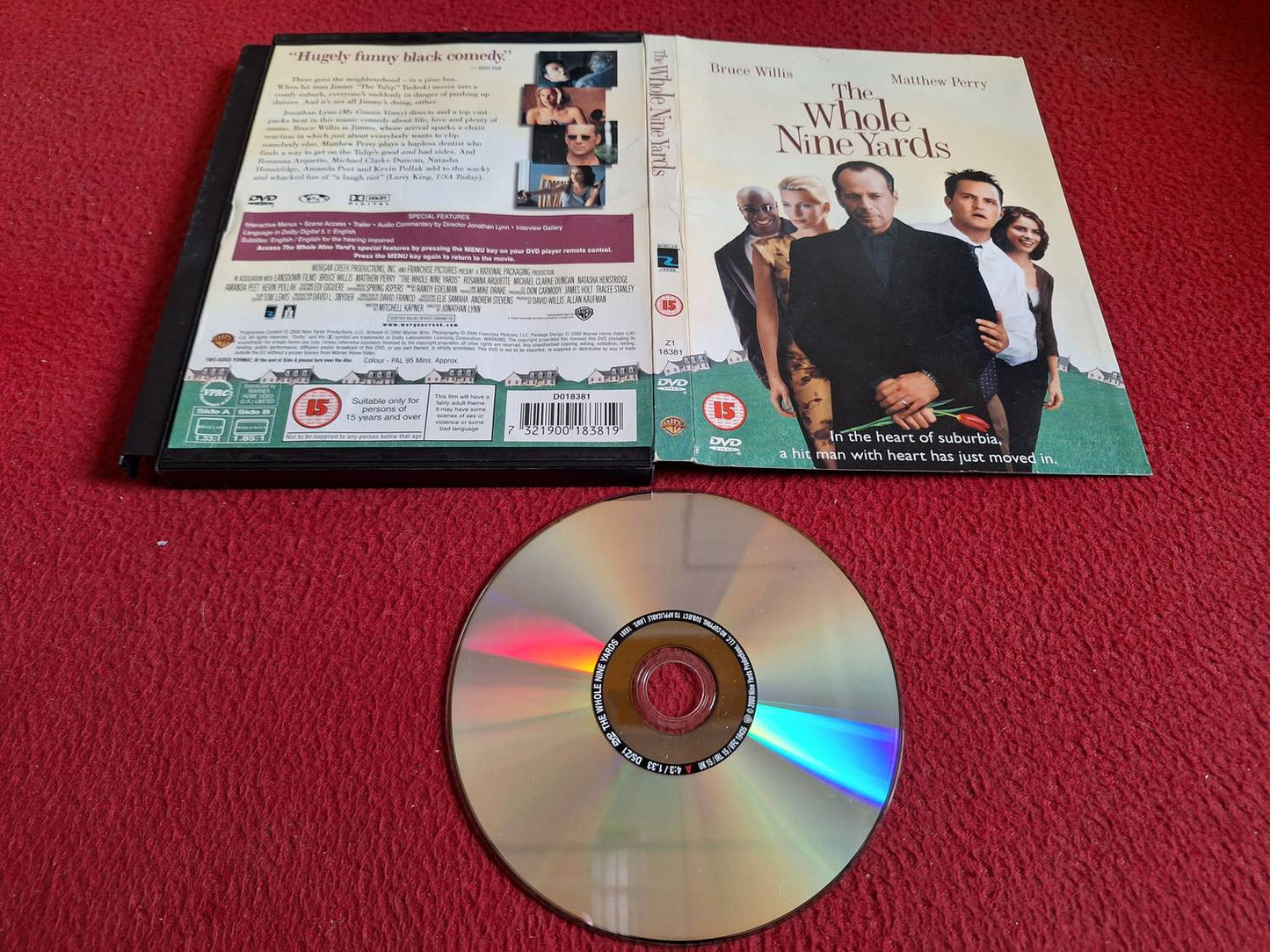 THE WHOLE NINE YARDS [ SNAPCASE ] DVD