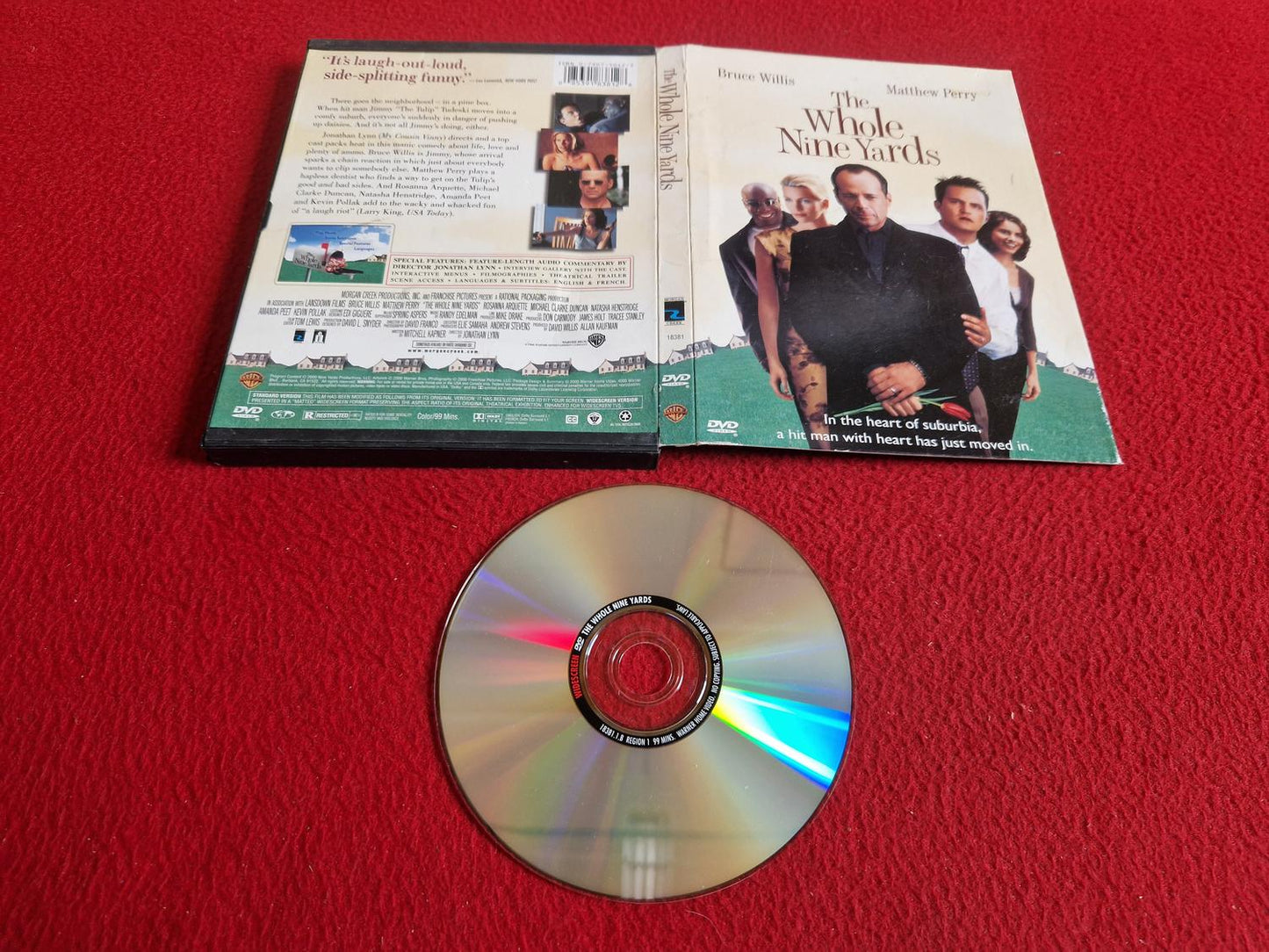 THE WHOLE NINE YARDS [ SNAPCASE ] DVD