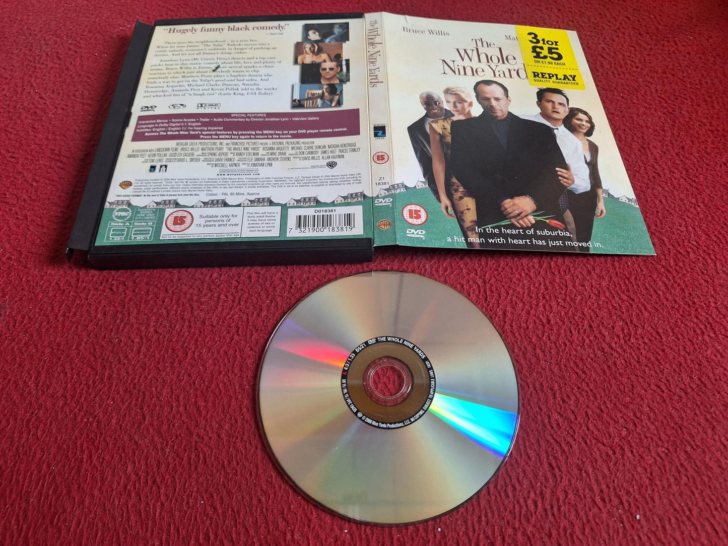 THE WHOLE NINE YARDS [ SNAPCASE ] DVD
