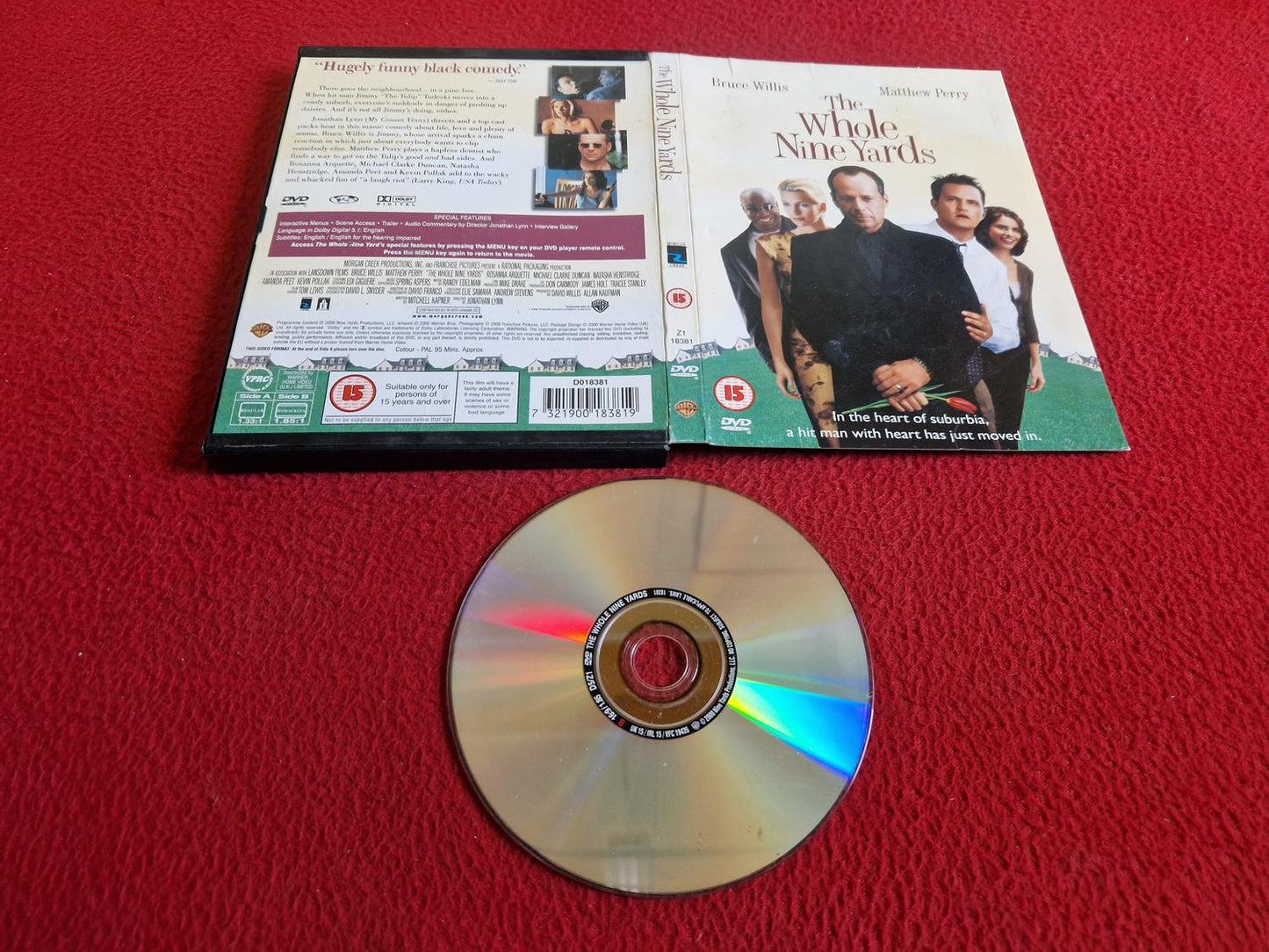 THE WHOLE NINE YARDS [ SNAPCASE ] DVD