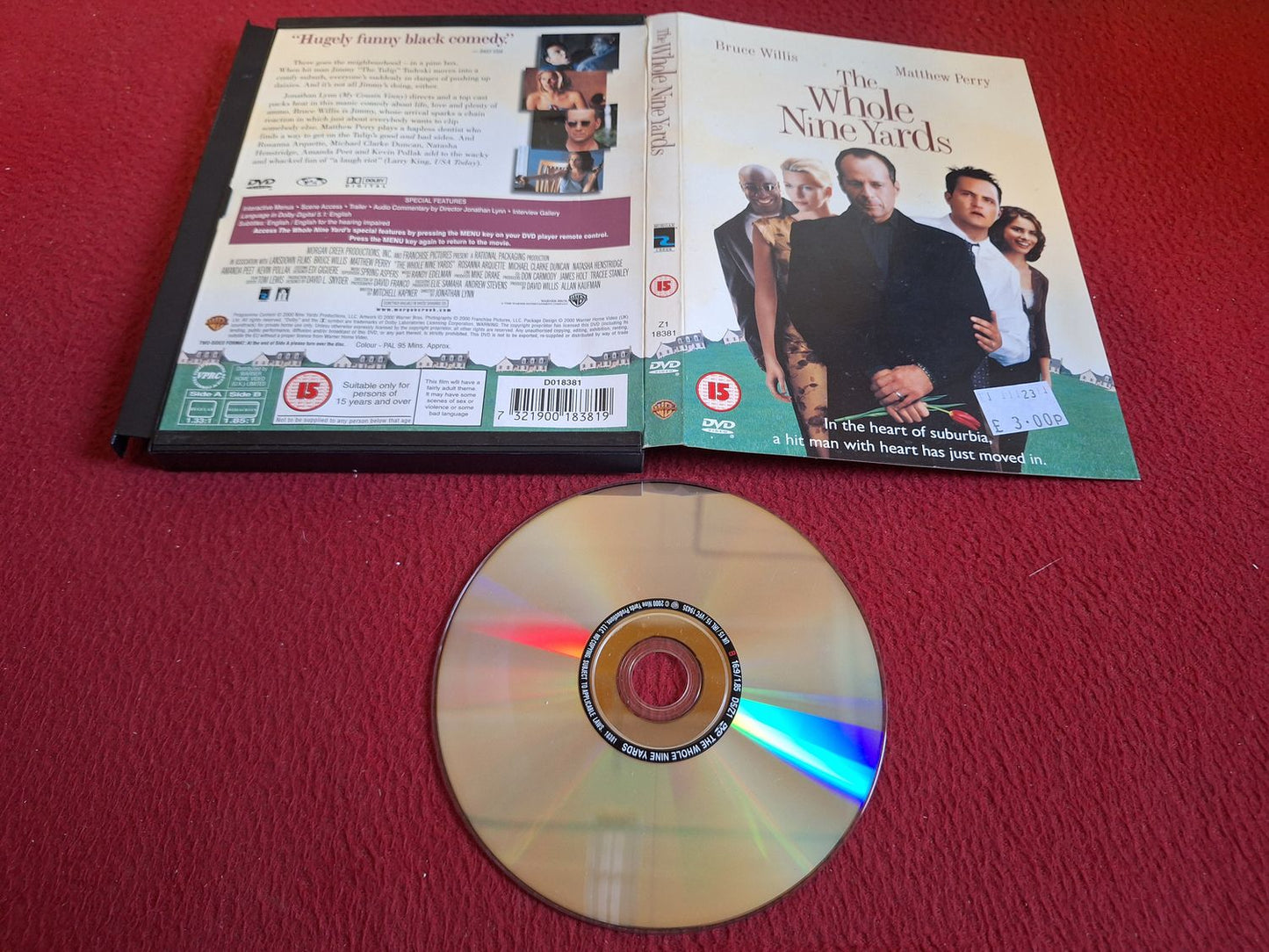 THE WHOLE NINE YARDS [ SNAPCASE ] DVD