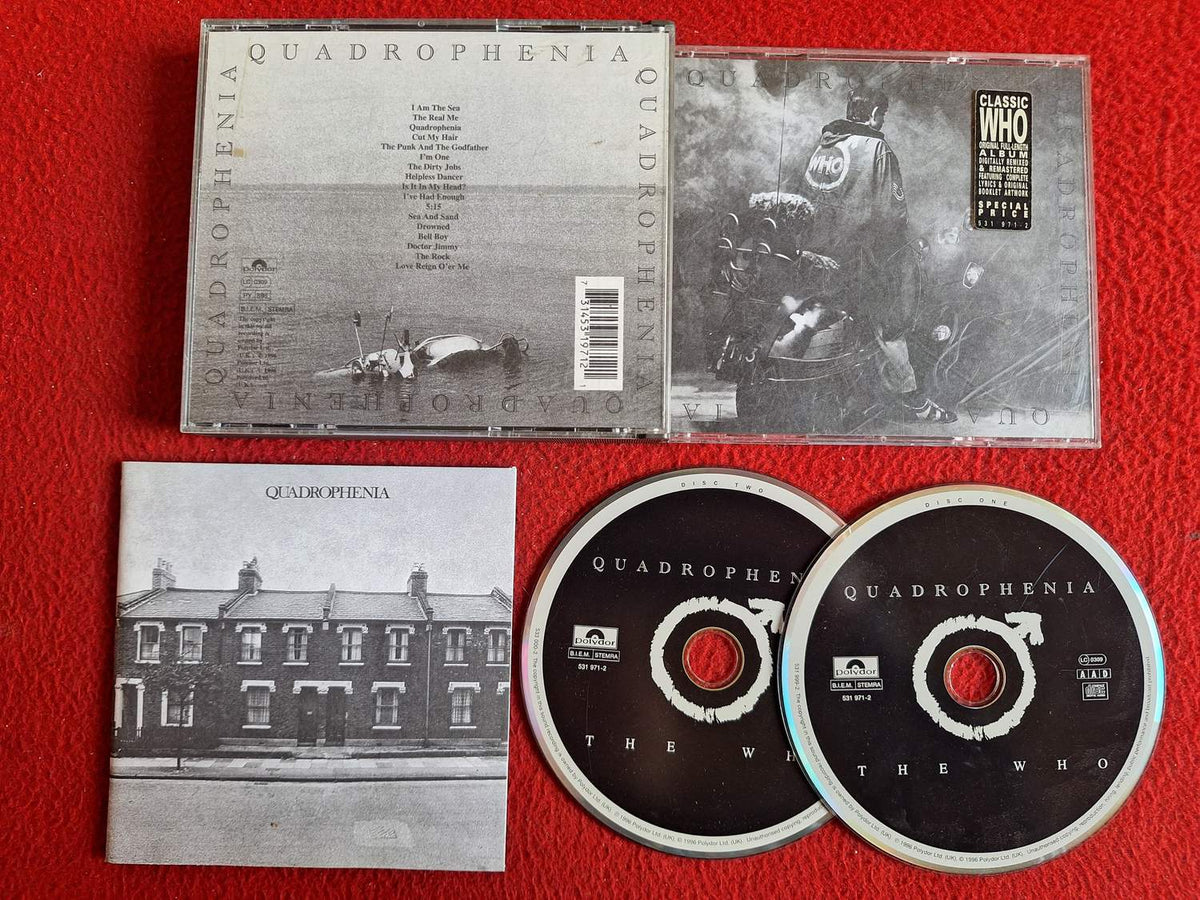 THE WHO QUADROPHENIA CD BOX