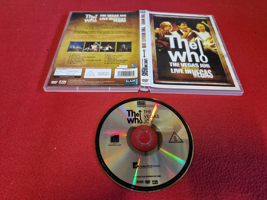 THE WHO THE VEGAS JOB LIVE IN VEGAS till DVD