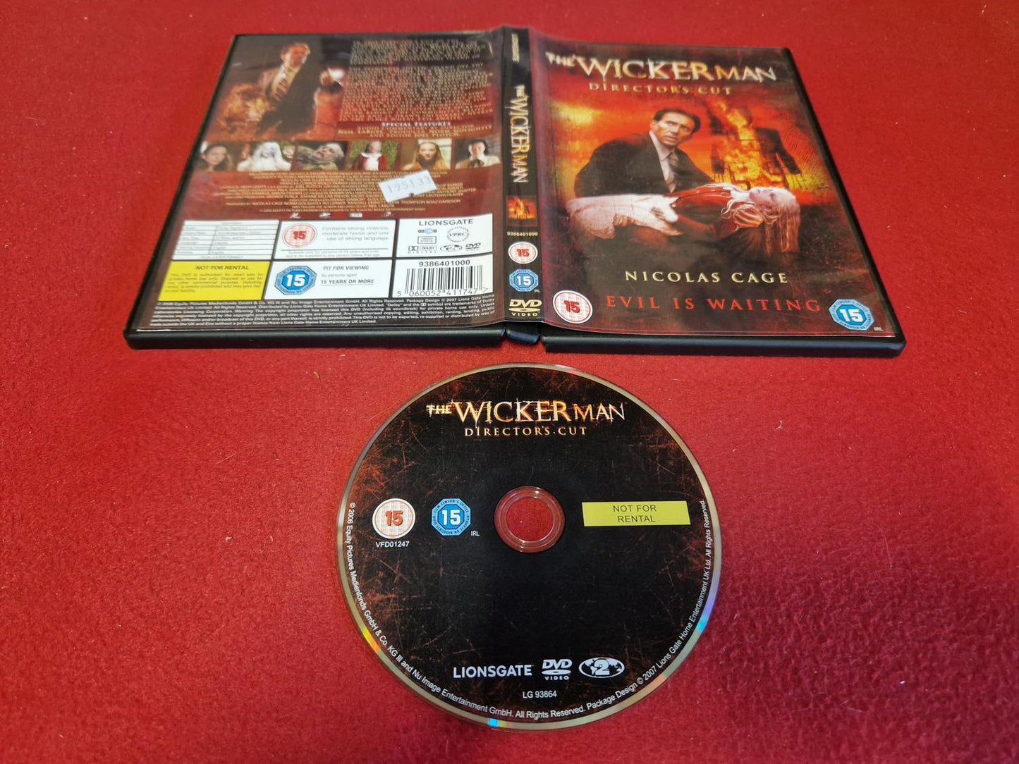 THE WICKER MAN till DVD