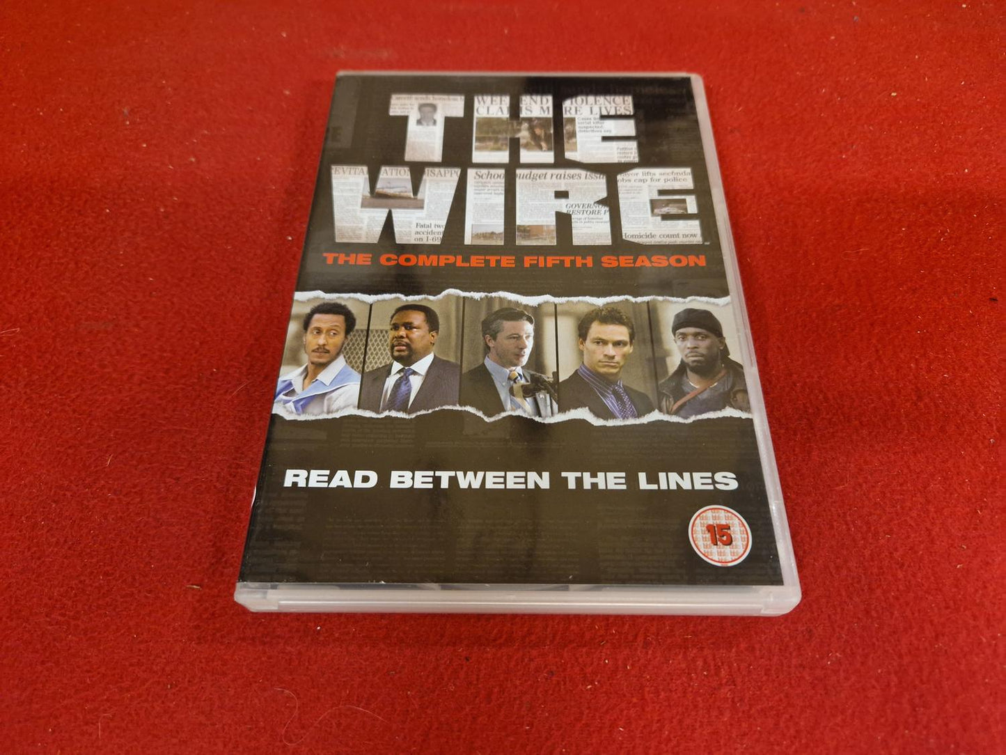 THE WIRE THE COMPLETE SEASON 5 BOX till DVD