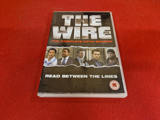 THE WIRE THE COMPLETE SEASON 5 BOX till DVD