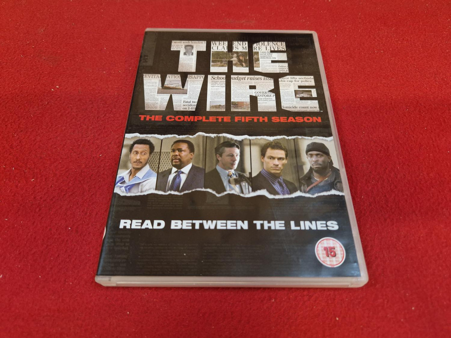 THE WIRE THE COMPLETE SEASON 5 BOX till DVD