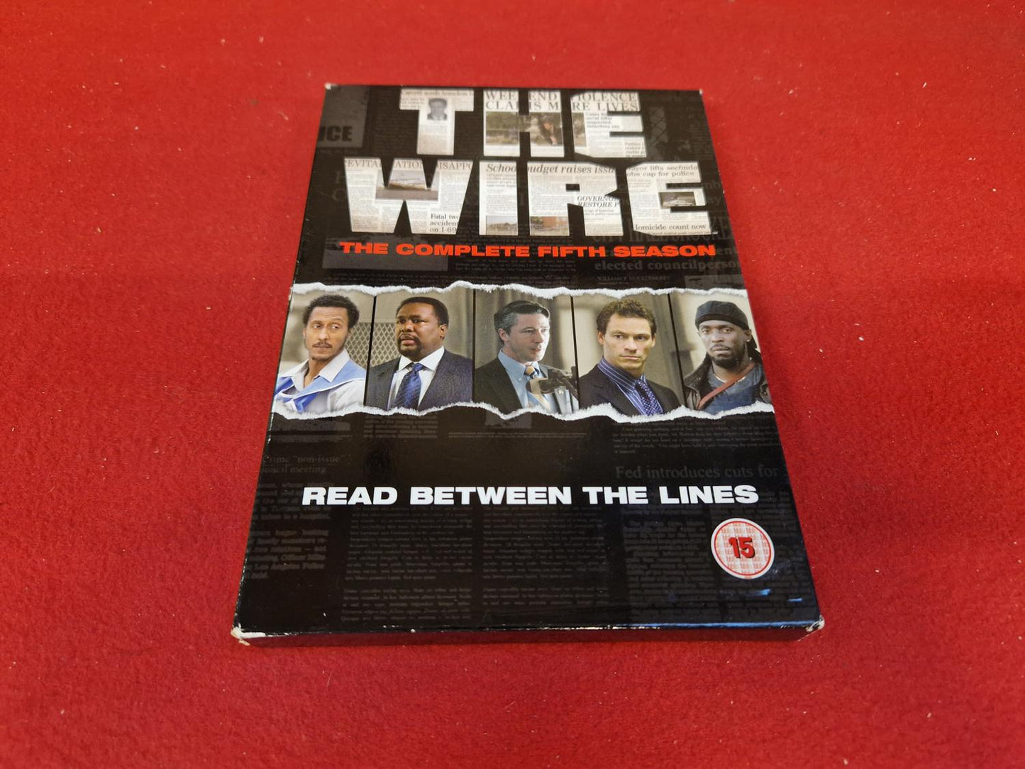THE WIRE THE COMPLETE SEASON 5 BOX till DVD