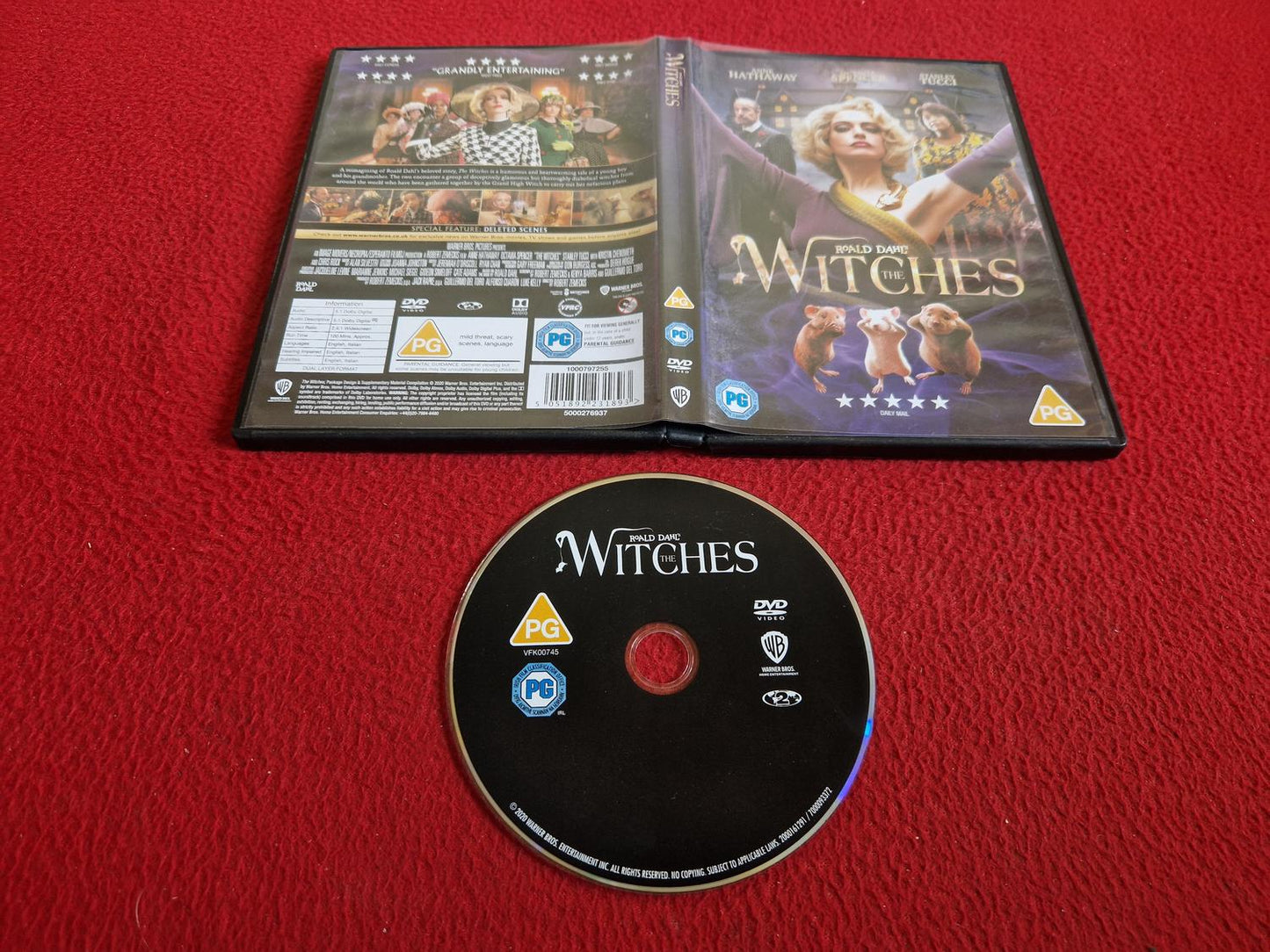 THE WITCHES [ ENGELSK TEXT ] DVD