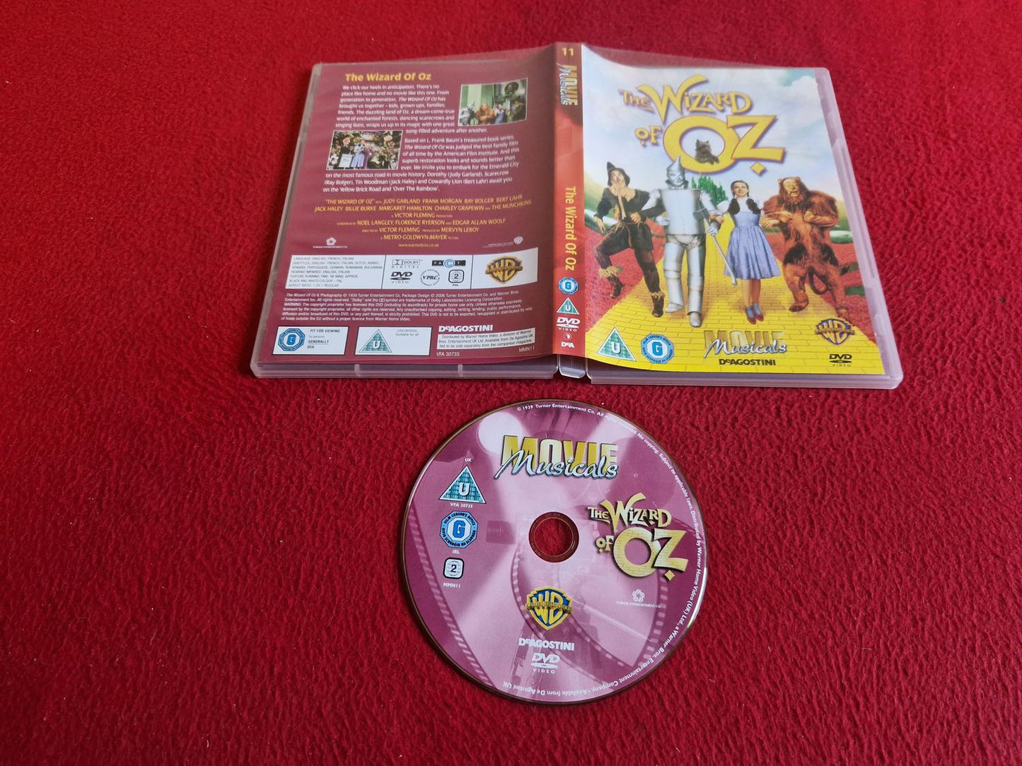 THE WIZARD OF OZ DVD