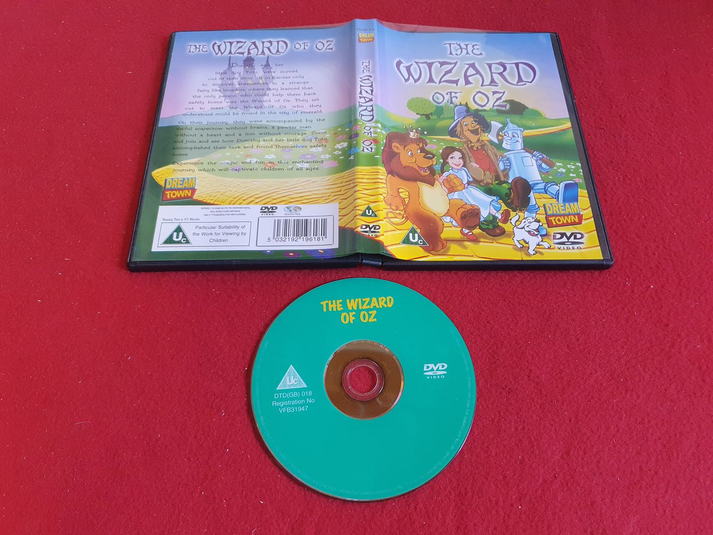 THE WIZARD OF OZ till DVD