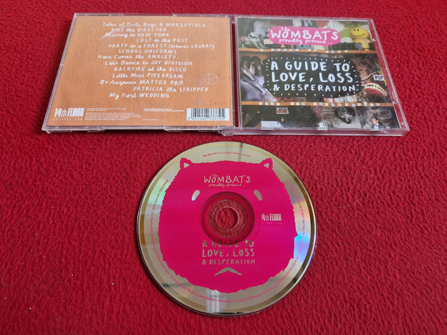 THE WOMBATS A GUIDE TO LOVE LOSS & DESPERATION CD