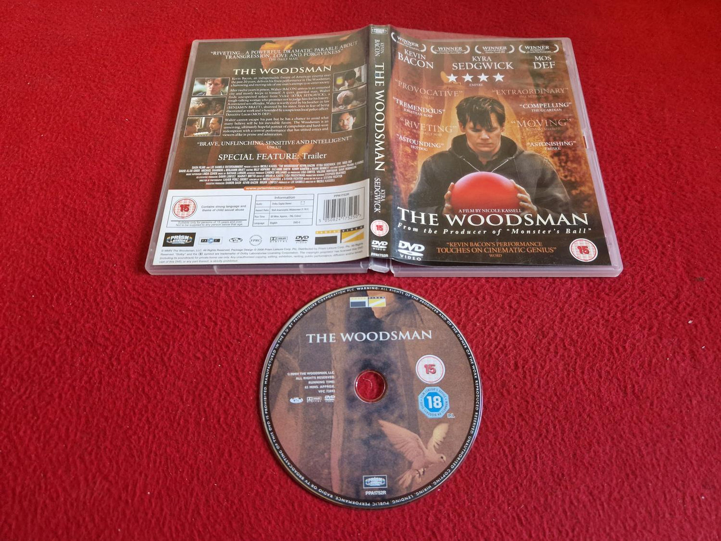 THE WOODSMAN DVD
