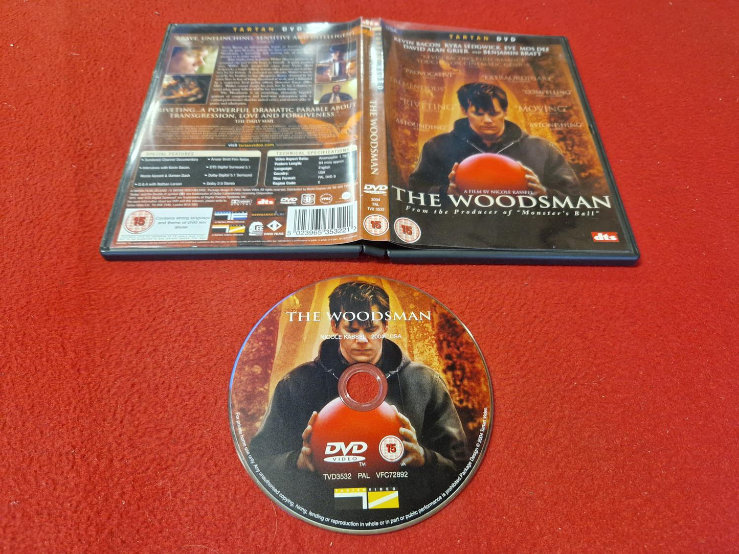THE WOODSMAN till DVD