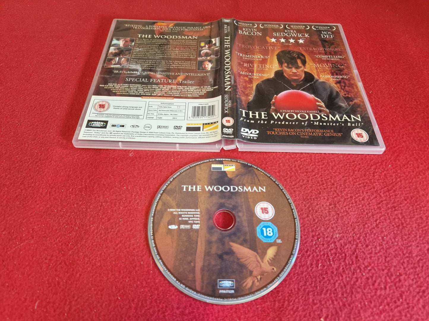 THE WOODSMAN till DVD
