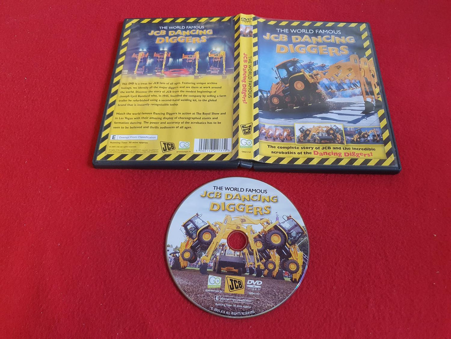 THE WORLD FAMOUS JCB DANCING DIGGERS till DVD