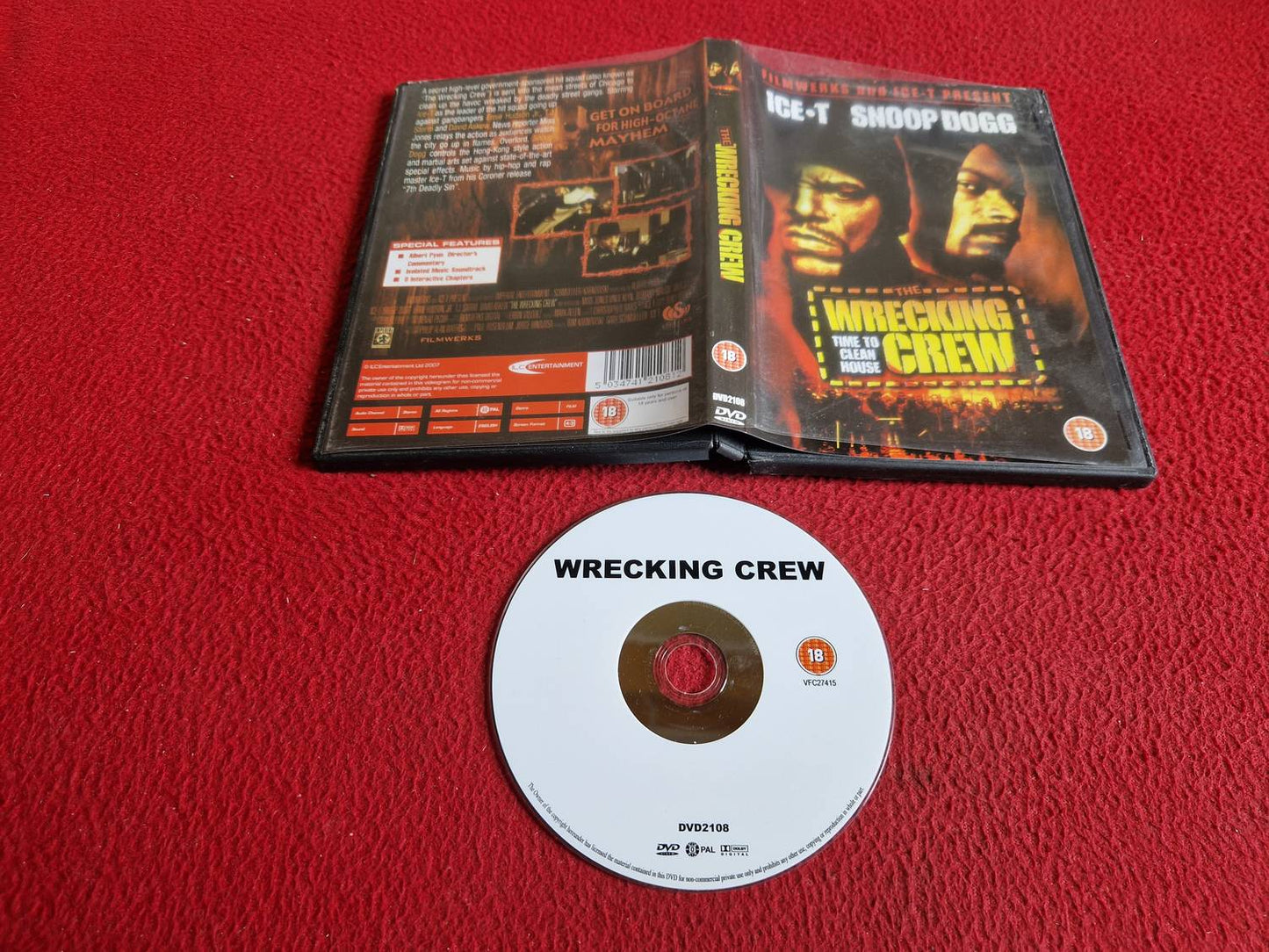 THE WRECKING CREW DVD