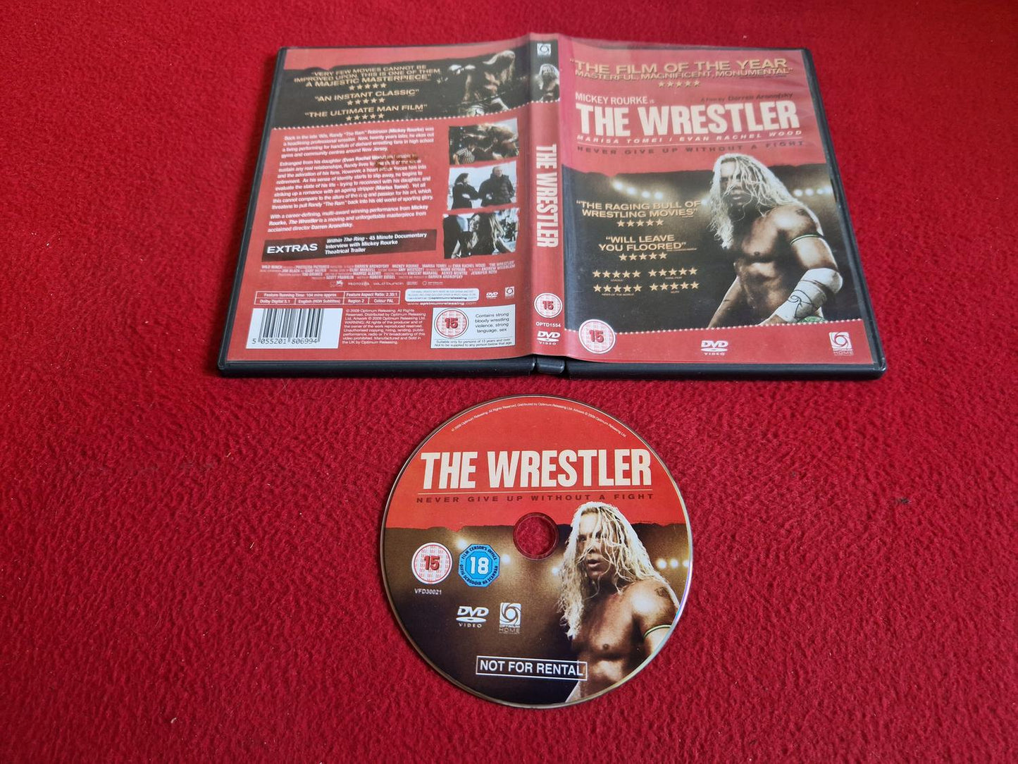 THE WRESTLER DVD