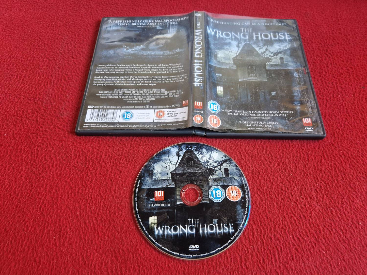 THE WRONG HOUSE DVD