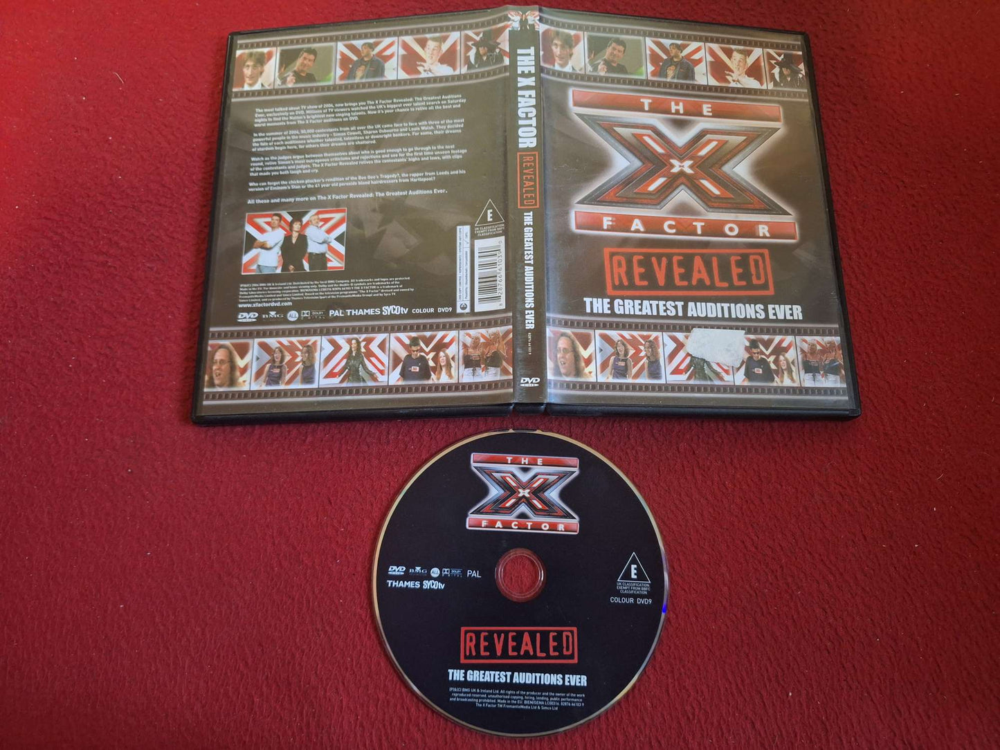 THE X FACTOR REVEALED THE GREATEST AUDITIONS EVER DVD