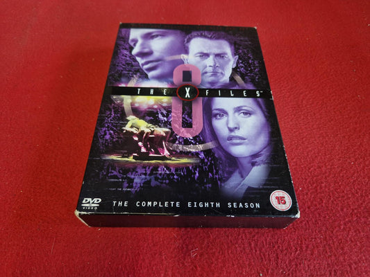 THE X FILES SERIES 8 BOX till DVD