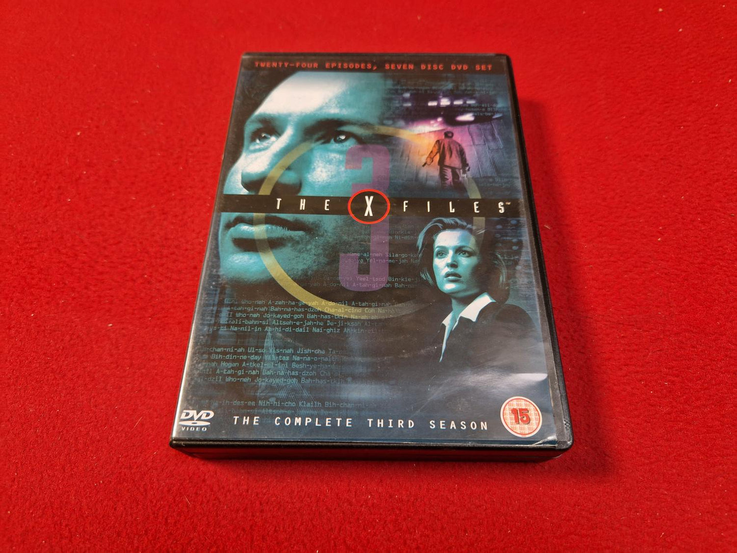 THE X-FILES THE COMPLETE SEASON 3 BOX till DVD